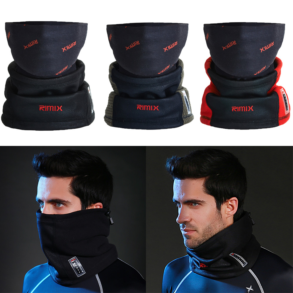 Winter Neck Warmer Gaiter Thicken Thermal Hat Face Mask Cover for Outdoor Sports