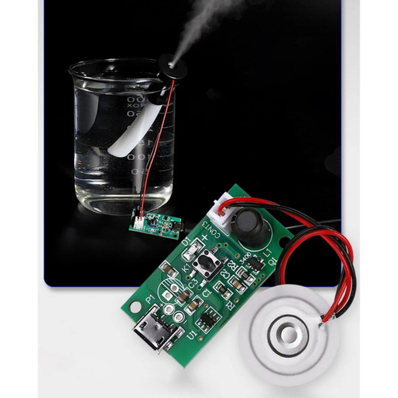 For Mist Maker Device 4PCS USB Atomizer Driver Board Set Professional Grade