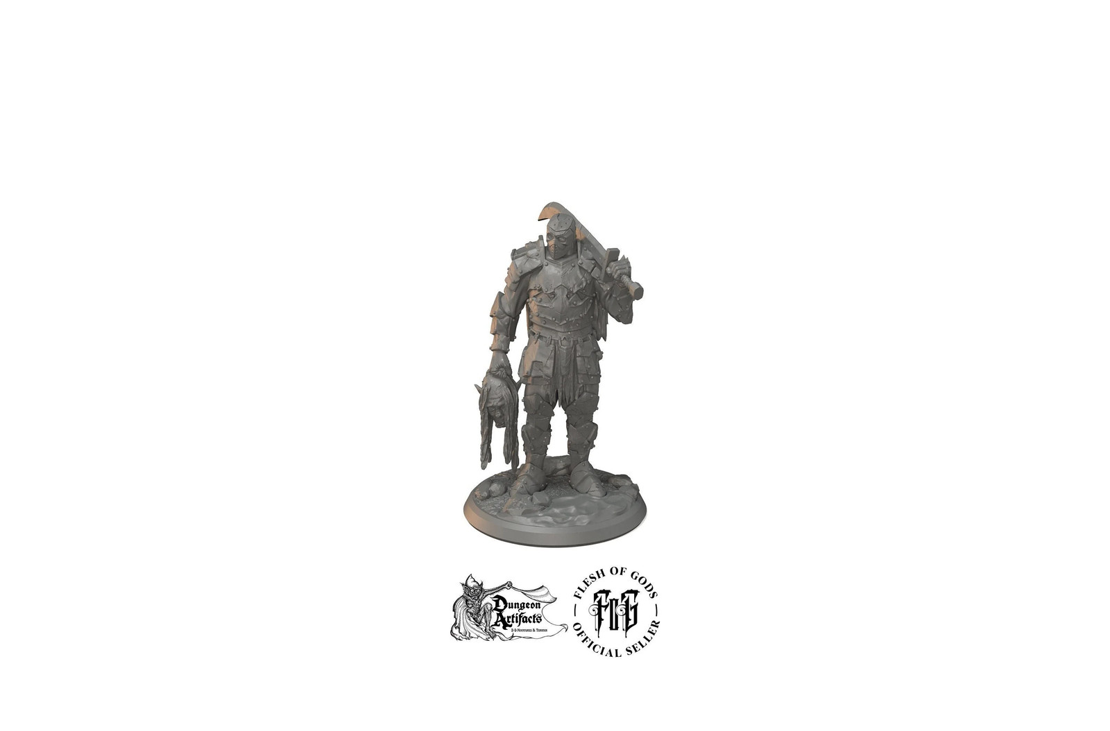 Lord Jason of Crystal Lake - Flesh of Gods Miniatures Wargaming D&D DnD Hallowed