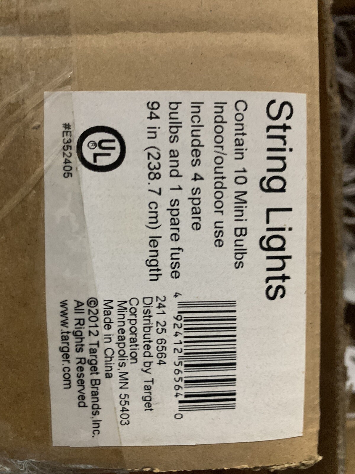 String Lights Target
