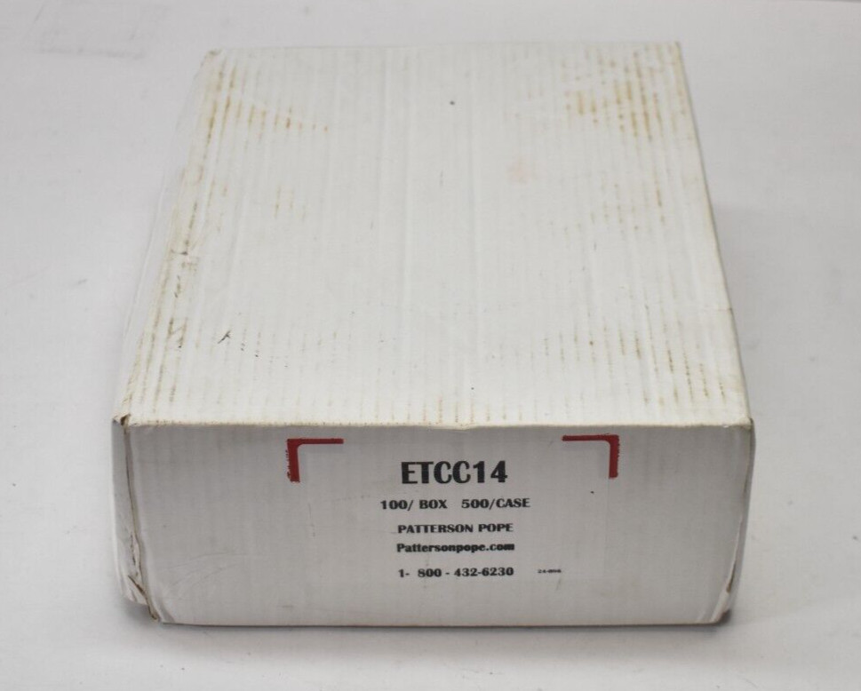 Lot of 100 Patterson Pope File Folders Manila ETCC14 Envelopes 8" x 11"