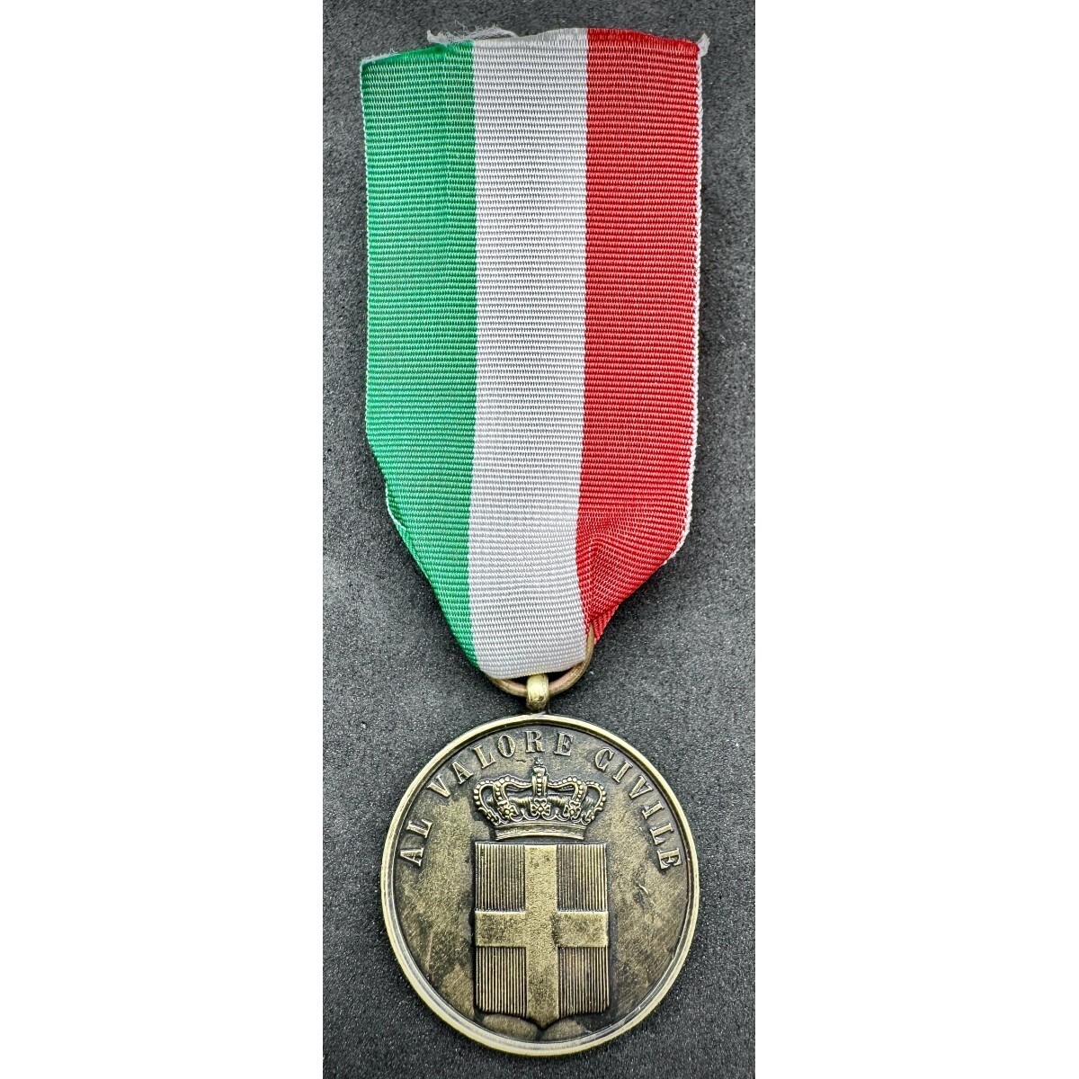 Medal of Civil Value of the Kingdom of Italy (Bronze) WW2