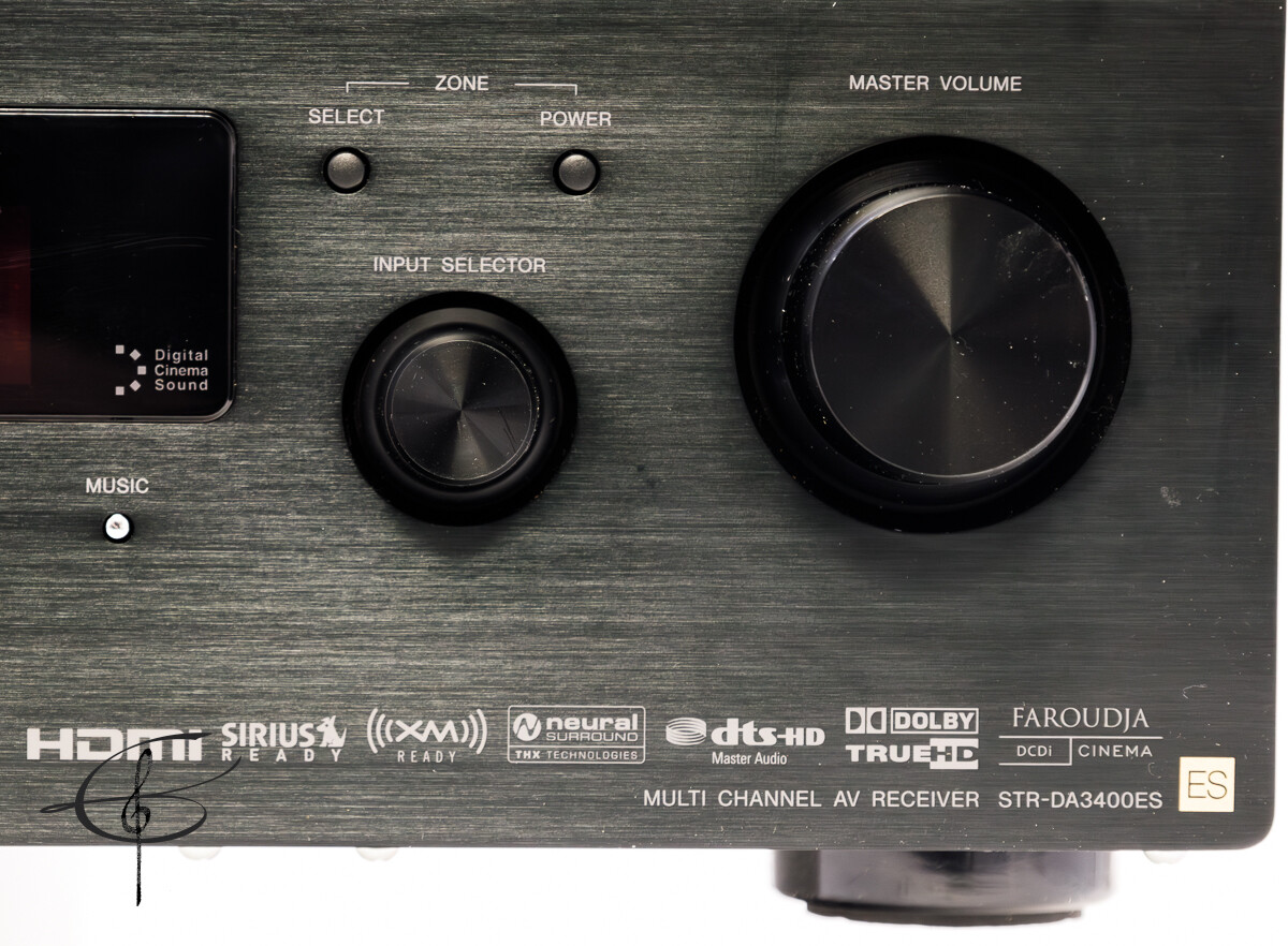 Sony AV A/V Receiver STR-DA3400ES TESTED WORKING VGC Audio Video WORKS