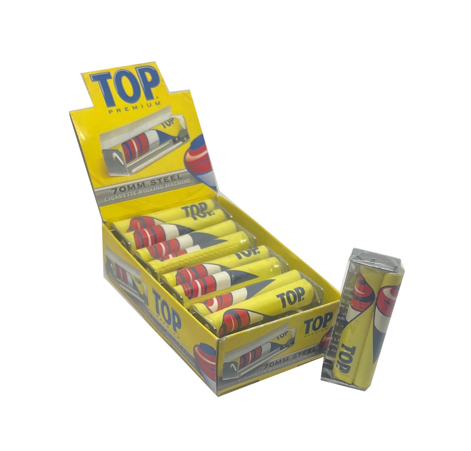 TOP 70mm STEEL CIGARETTE ROLLING MACHINE
