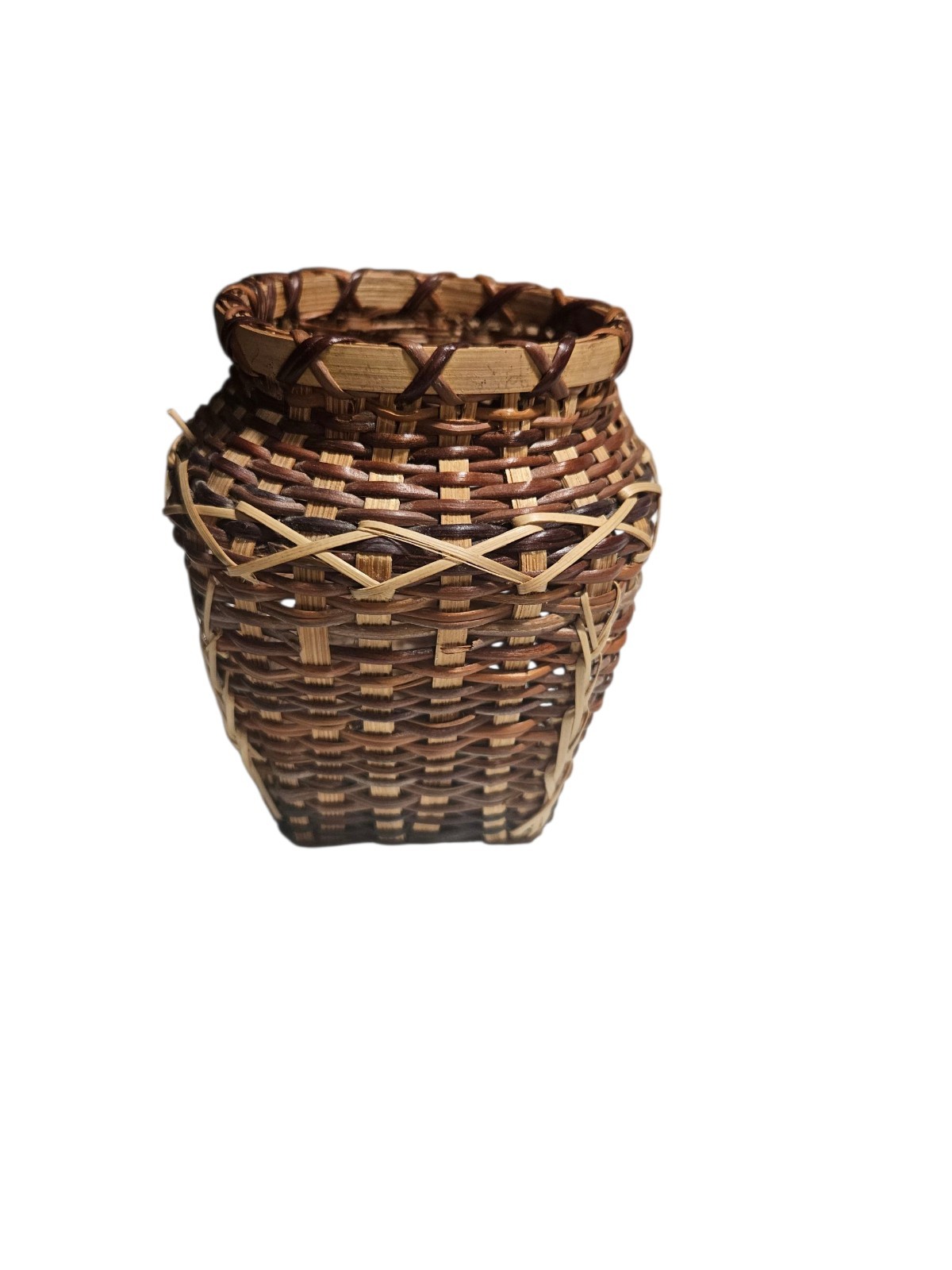 Basket Straw Wicker 4in