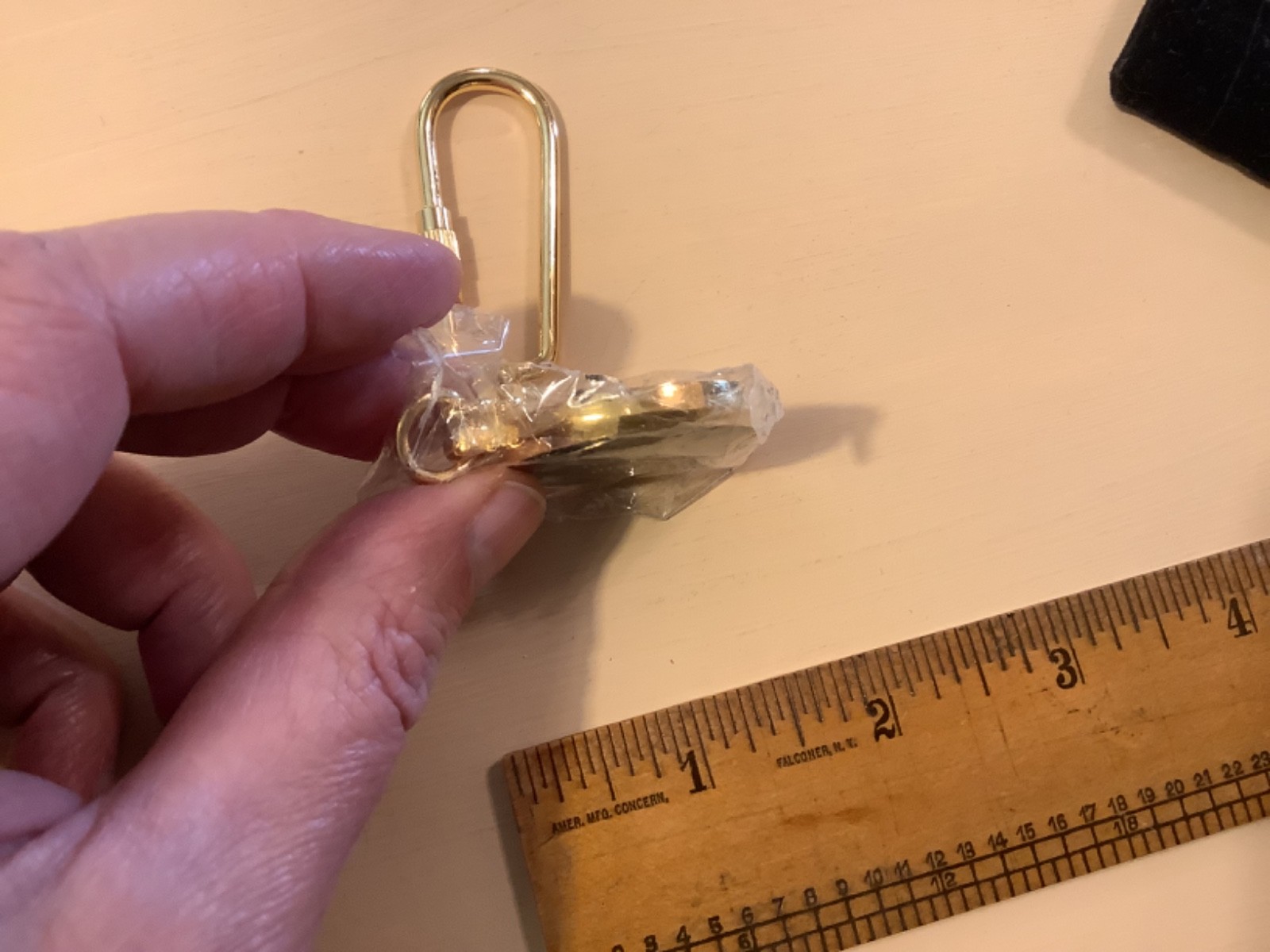 IBM Keychain, RISC System / 6000 AIX, with bag in wrapper, vintage