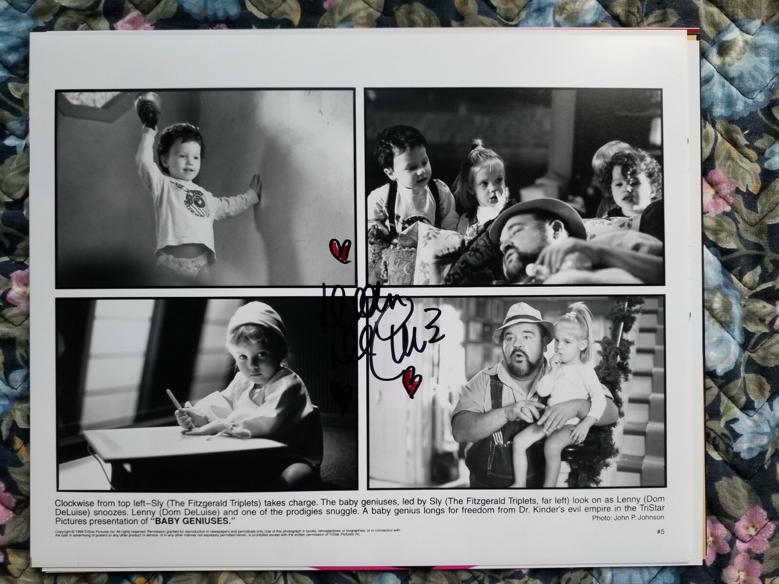 DOM DELUISE Authentic Signed AUTOGRAPH 8 x 10 Photo