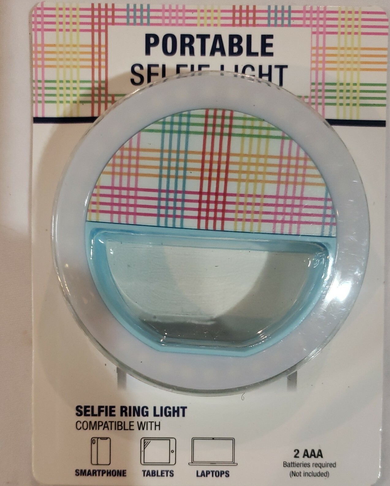 NEW Orbit Innovations Multicolor cell phone Portable Clip-On Selfie Ring Light