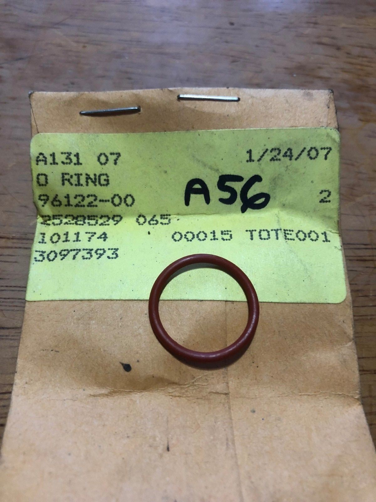 DeWalt or Black & Decker O-Ring 96122-00