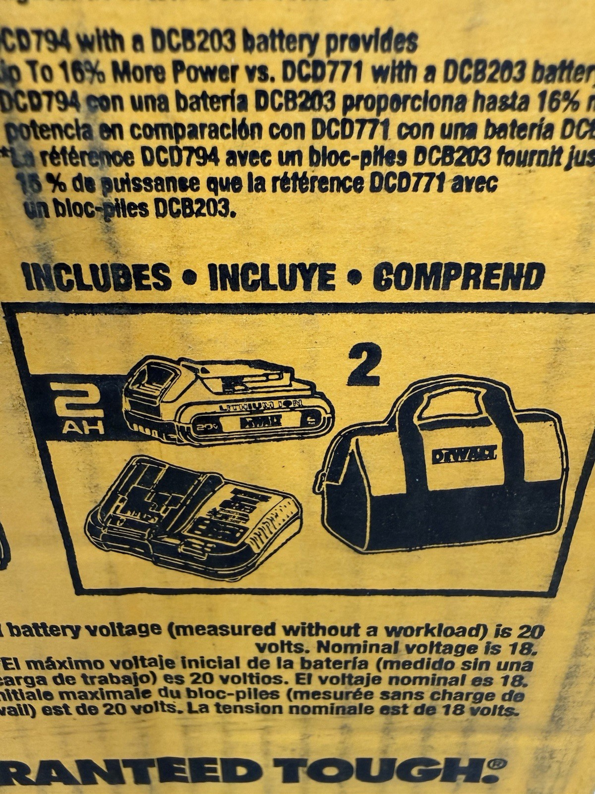 DeWalt DCK486D2 20V MAX ATOMIC Cordless Brushless 4 Tool Combo Kit