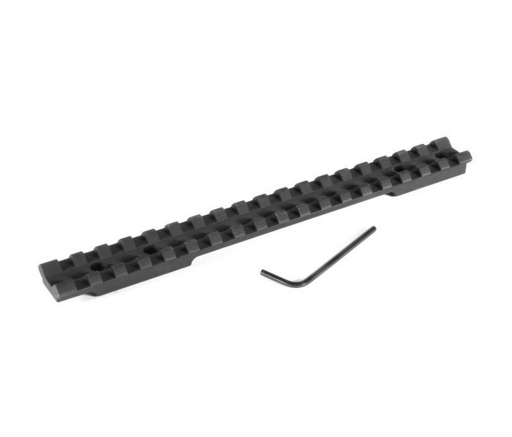 EGW Picatinny Rail 20 MOA For 110, 111, 112, 114 Savage Long Action Black 41102