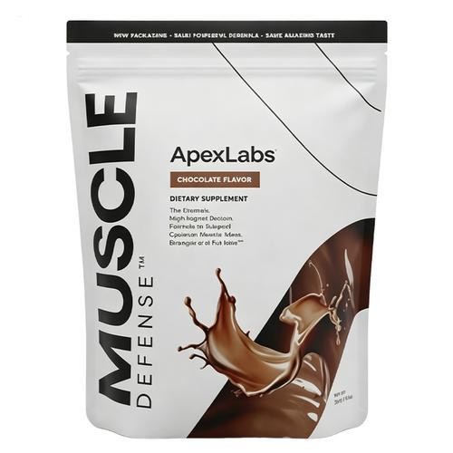 New Apex Labs Muscle Defense Protein Powder 8.57 OZ 15 Servings CHOCOLATE FLAVOR