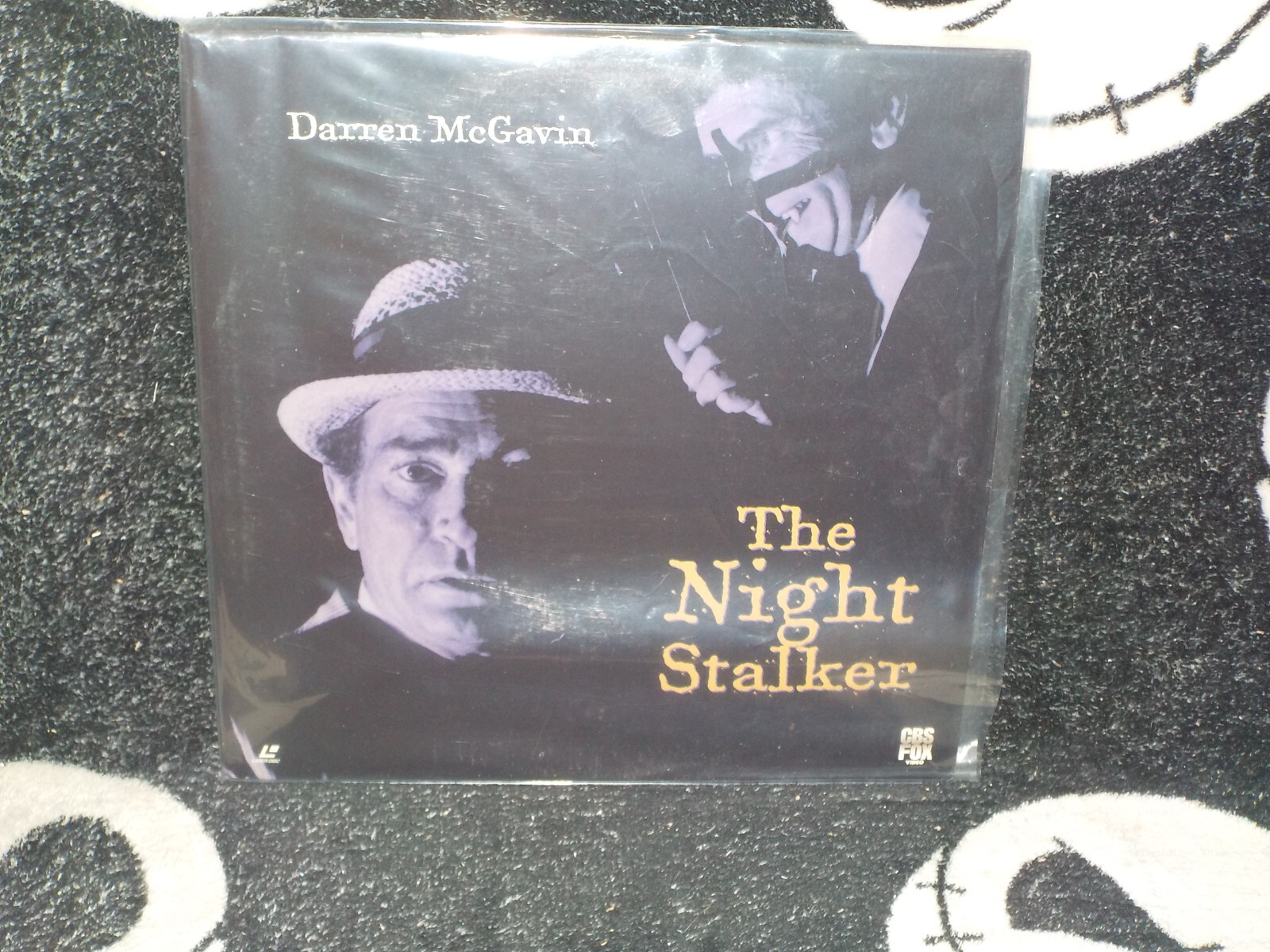 The Night Stalker Laserdisc LD Darren McGavin Carol Lynley Free Ship $50