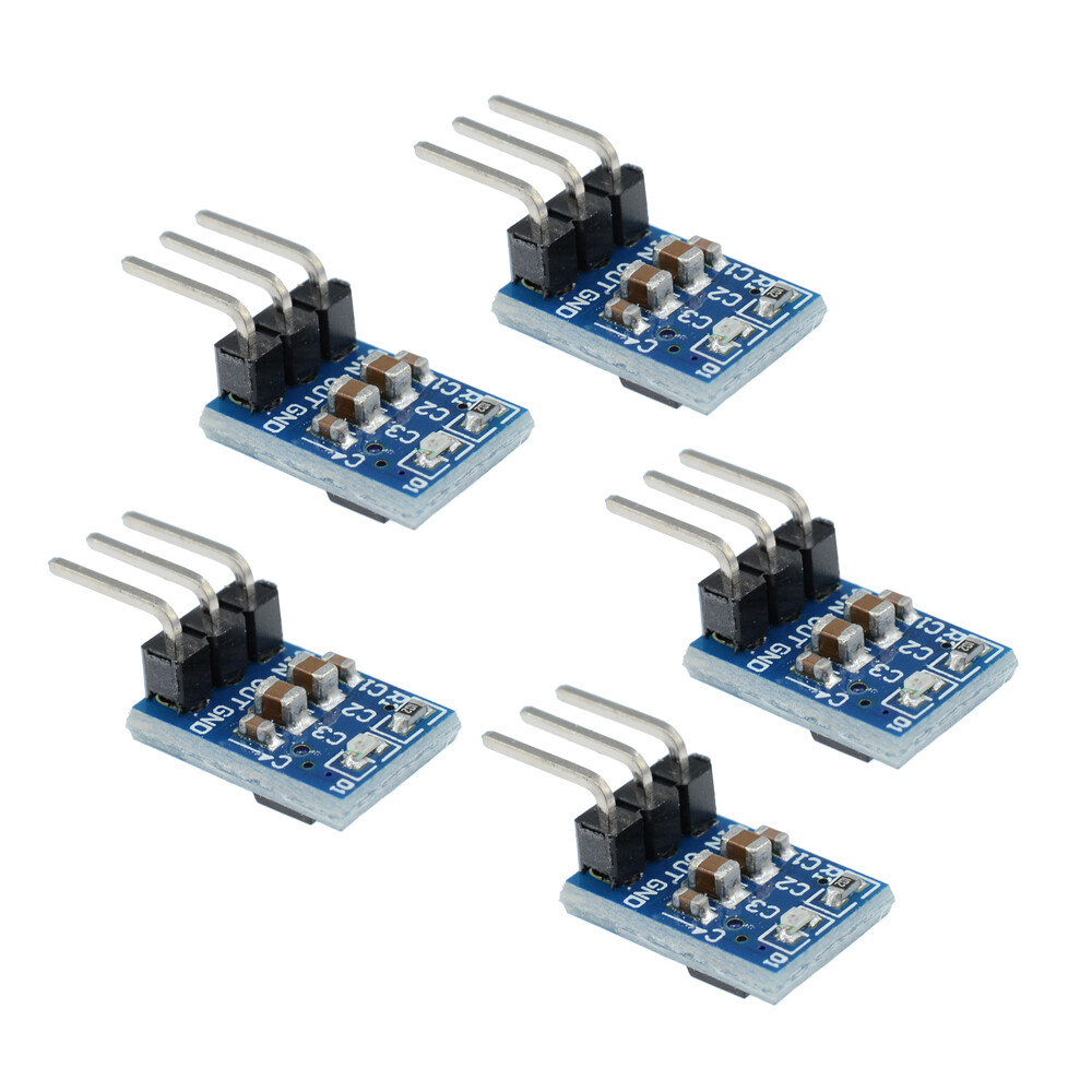 5PCS AMS1117 5V 3.3V 800mA DC-DC Step-Down Power Supply Buck Module  LDO