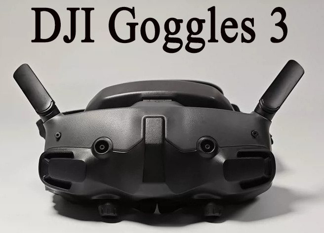 Original  DJI Goggles 3 For Avata 2, Mini 4 Pro, Air 3 Drone Goggles -95% New