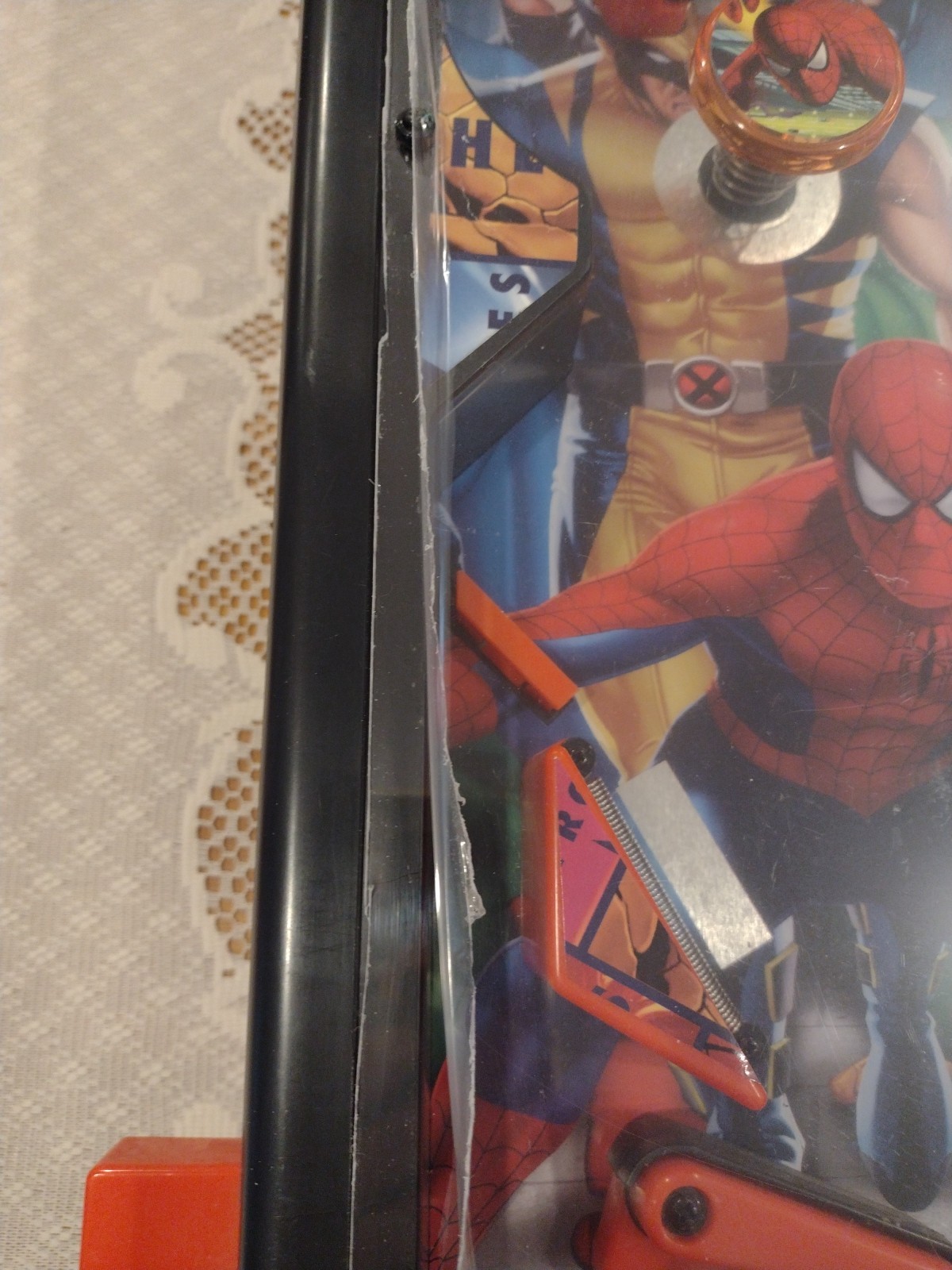 Marvel Heroes Table-Top Mini Pinball Machine 19’’ Play Area New Plexi Works