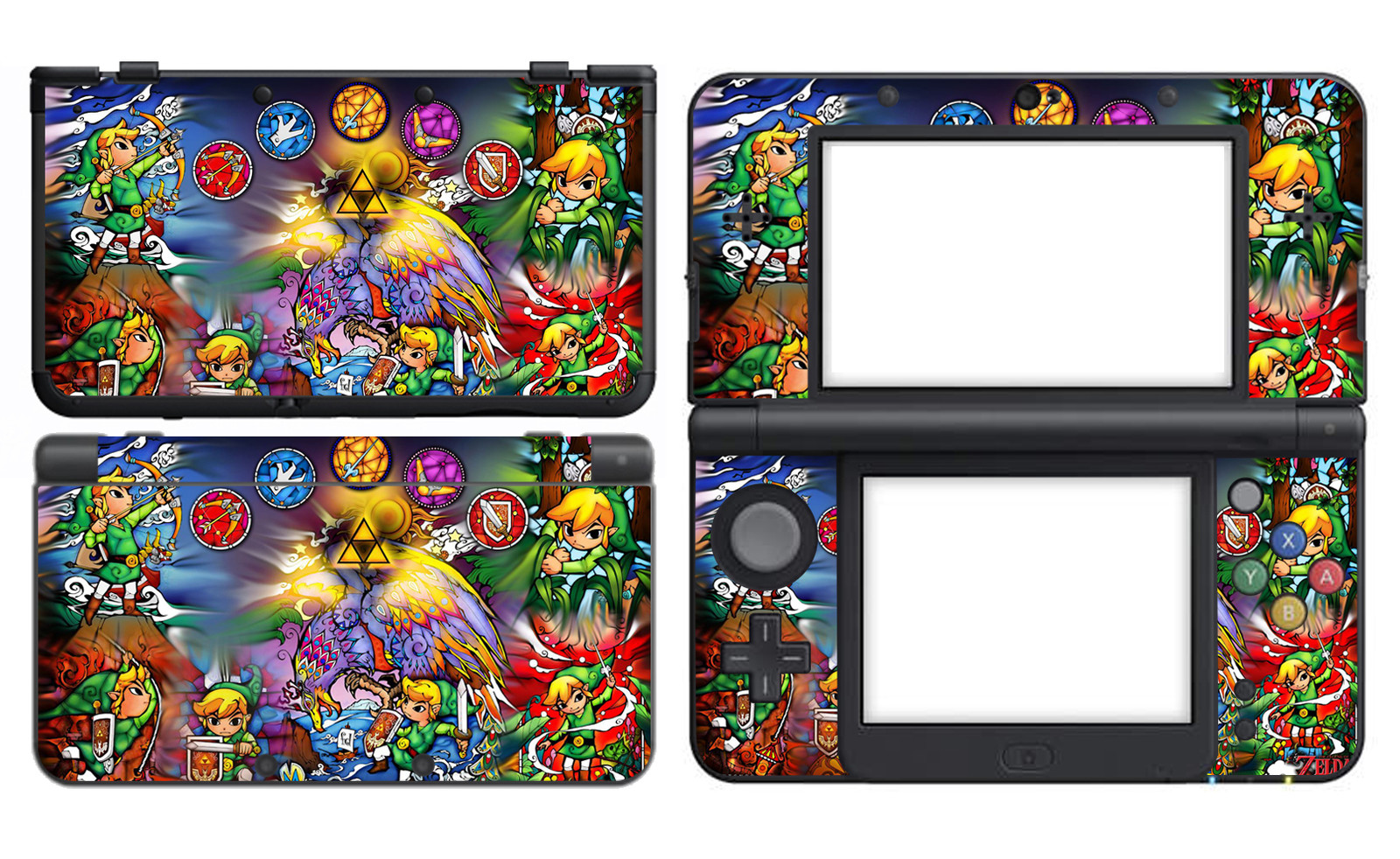 313 Vinyl Decal Skin Sticker Cover for Nintendo New 3DS 2015