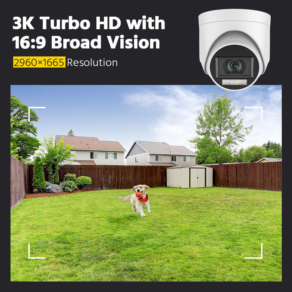 ANNKE 16CH 8MP 4K DVR 5MP Audio CCTV Camera Security System Color Night Vision