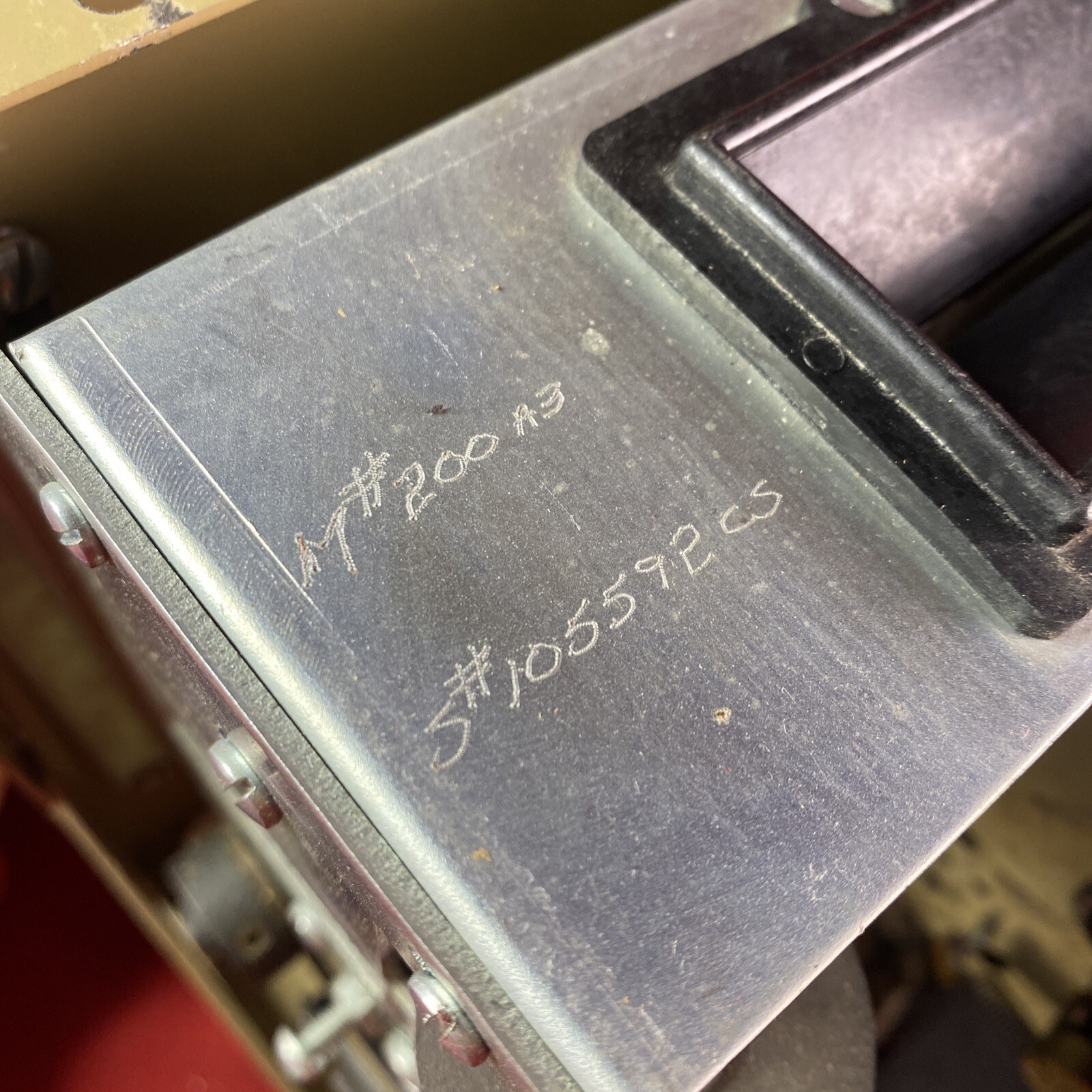 Rare! Acroprint (200A3) Time Clock - No Keys - Untested For Parts