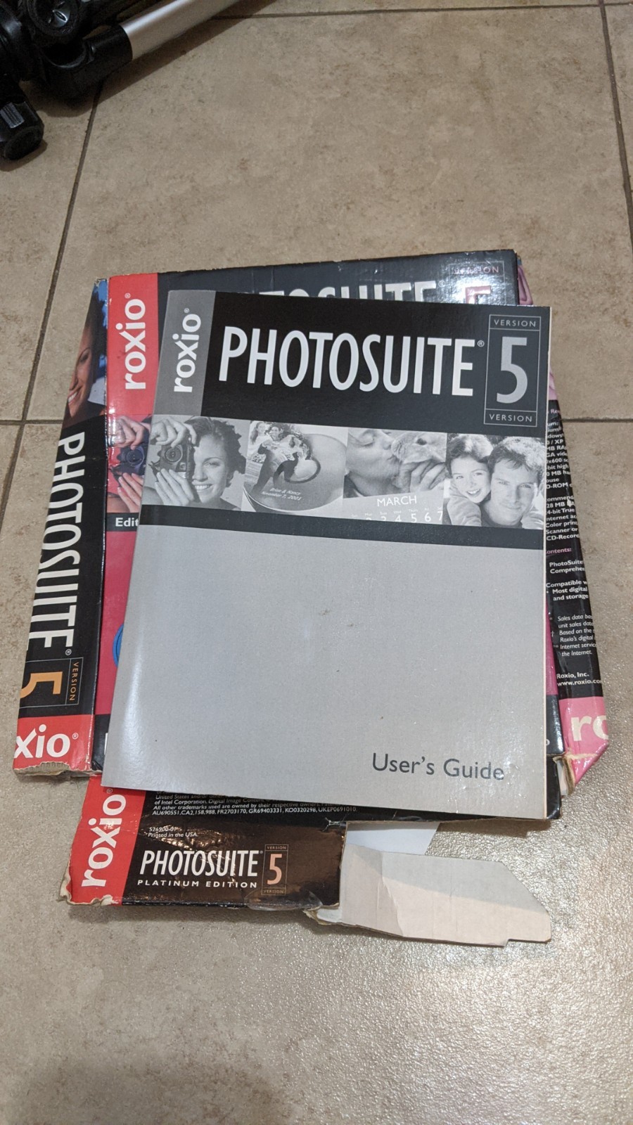 Roxio PhotoSuite 5 Platinum Edition Image Editing Software CD