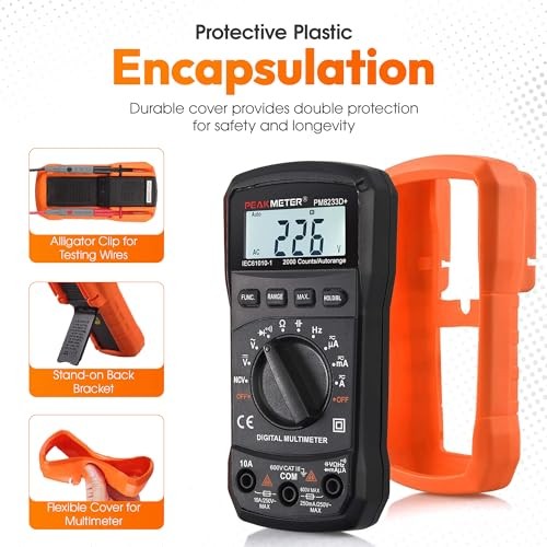 Auto-Ranging Digital Multimeter – Best and Easiest Multimeter for Testing