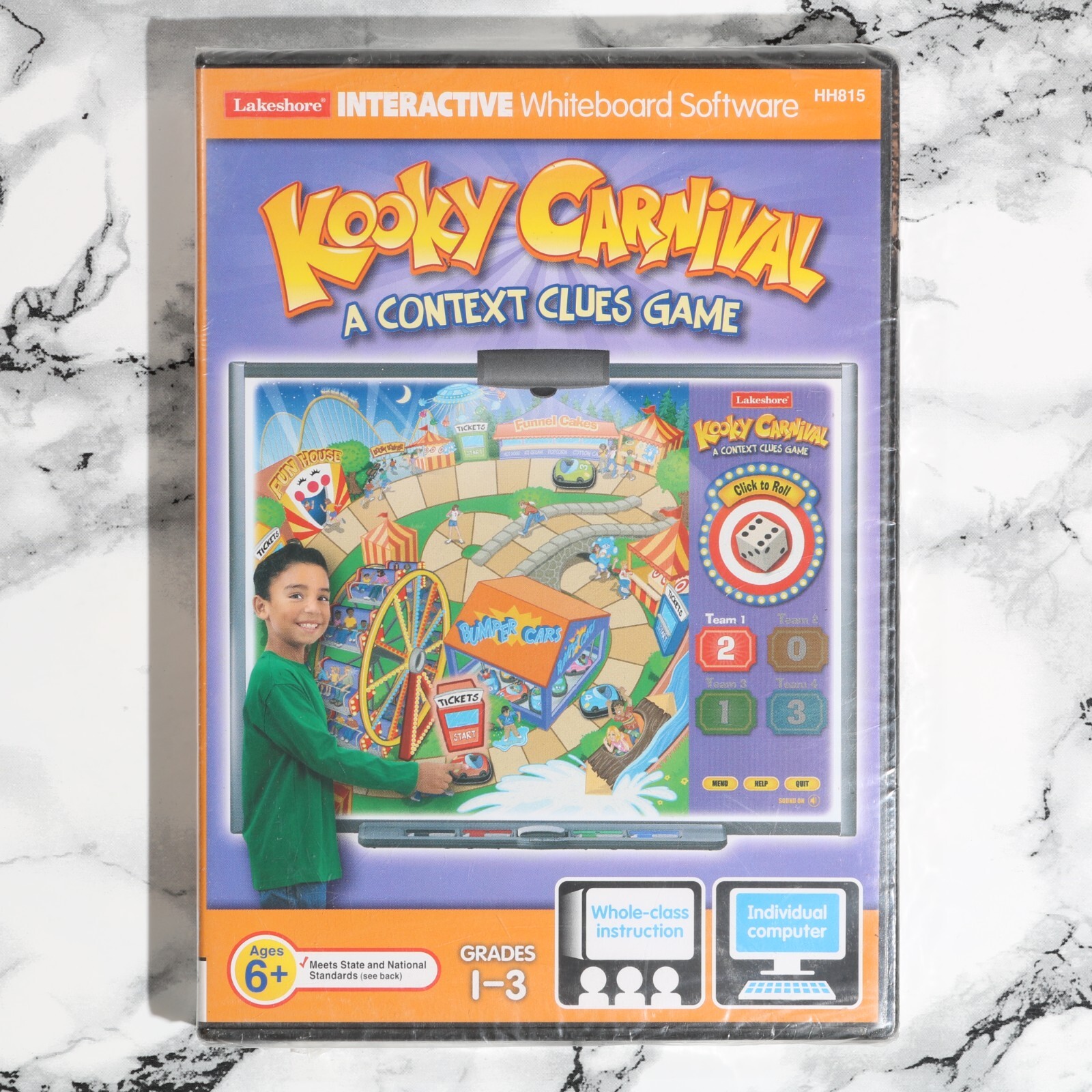 NEW - Kooky Carnival - A Context Clues Game (PC / Mac CD-ROM) -- (Please Read)