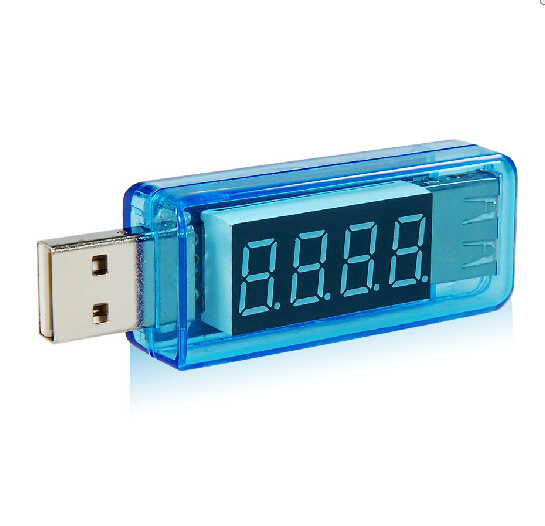 0.4inch LED 4-Digit Red Display USB Power Charger Voltage Current Tester NEW