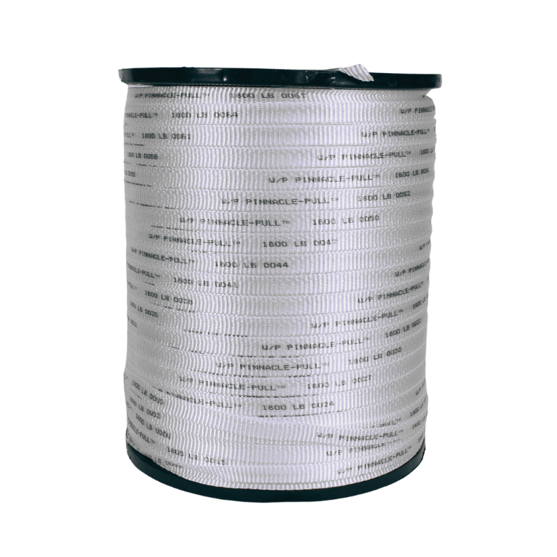 Pinnacle Pull 5/8" x 3000', 2500lb Measuring Pull Tape, Mule Tape, Low Stretch!