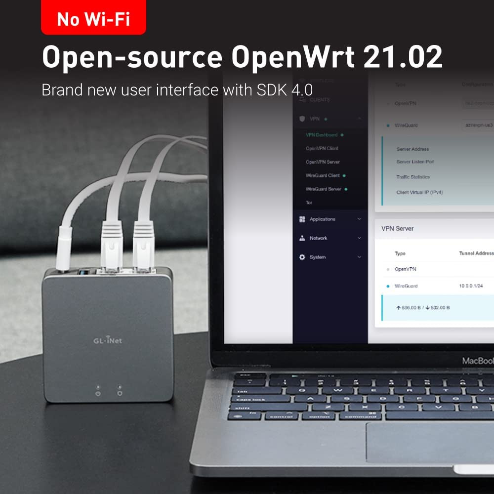 Professional Mini VPN Security Gateway, Home Office Remote Work Site-To-Site