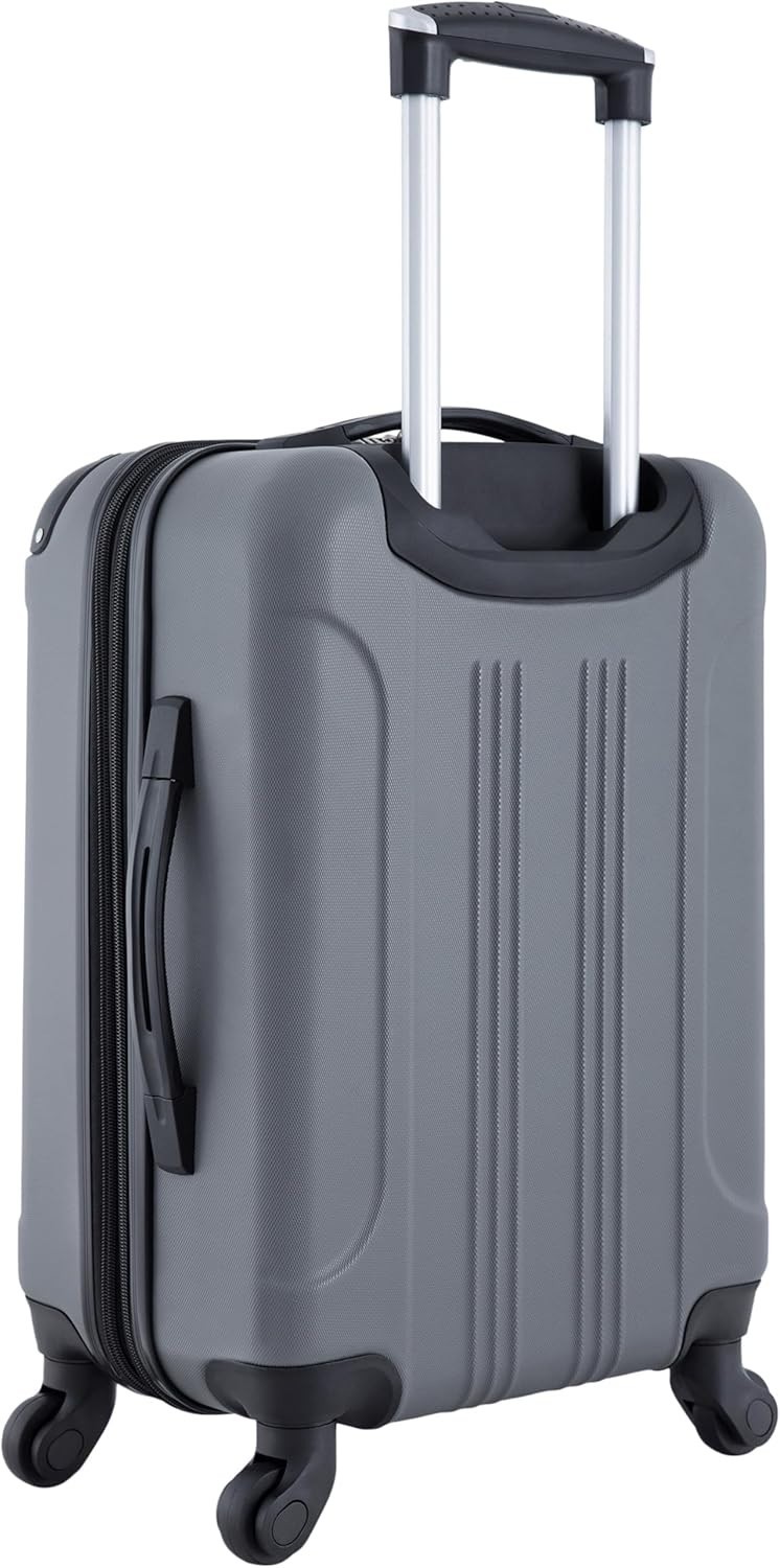 Chicago Charcoal Hardside Expandable Spinner Luggage