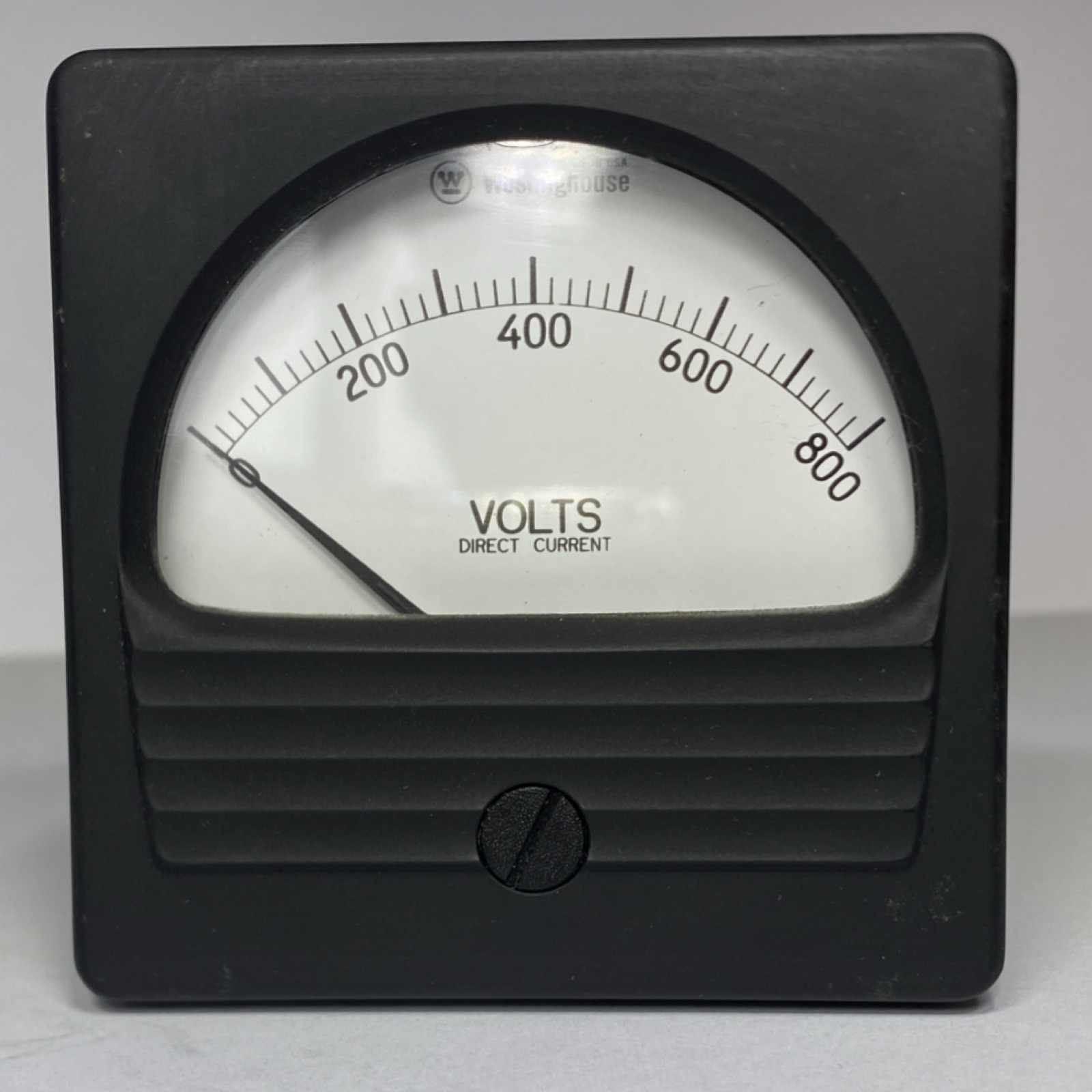 Vintage Westinghouse 409C532A26 RX351 Panel Meter – 0–800 DC Volts - Used