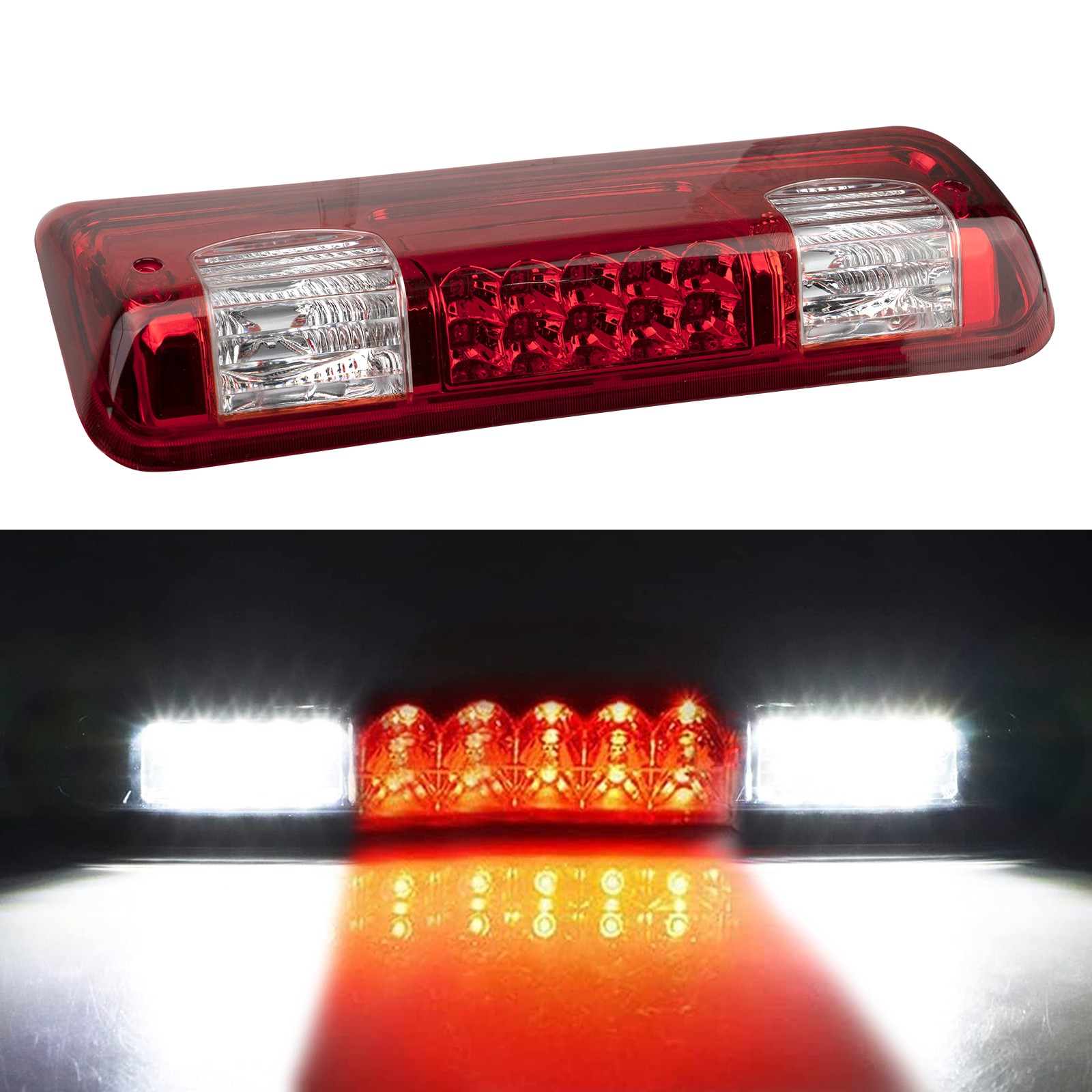 For 2004-2008 Ford F150 F-150 LED 3RD Third Brake Light Rear Roof Cargo Lamp Bar