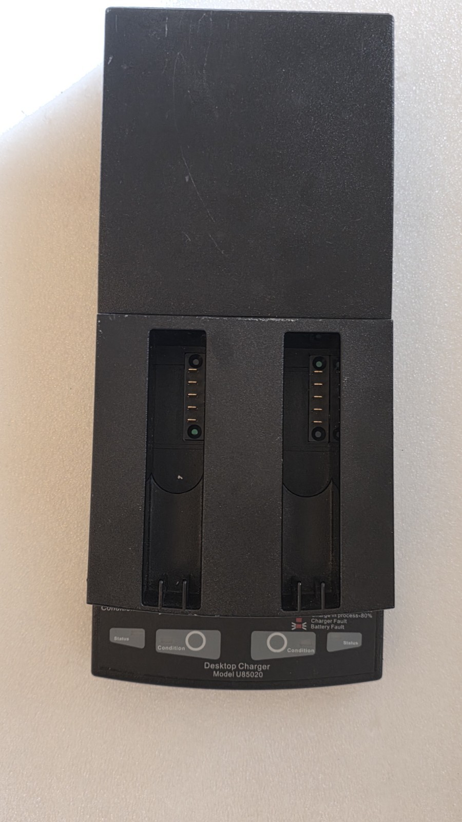 GE Totex Dual Slot Battery Charger, U85020, 2056874-001 with 30-Days Warranty