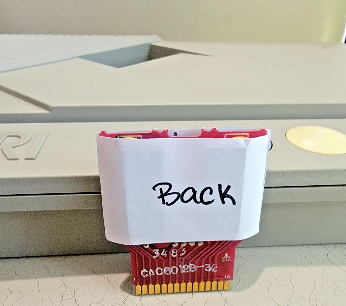Atari Logo Ver. A; 400/800/XE; Cartridge No Case!