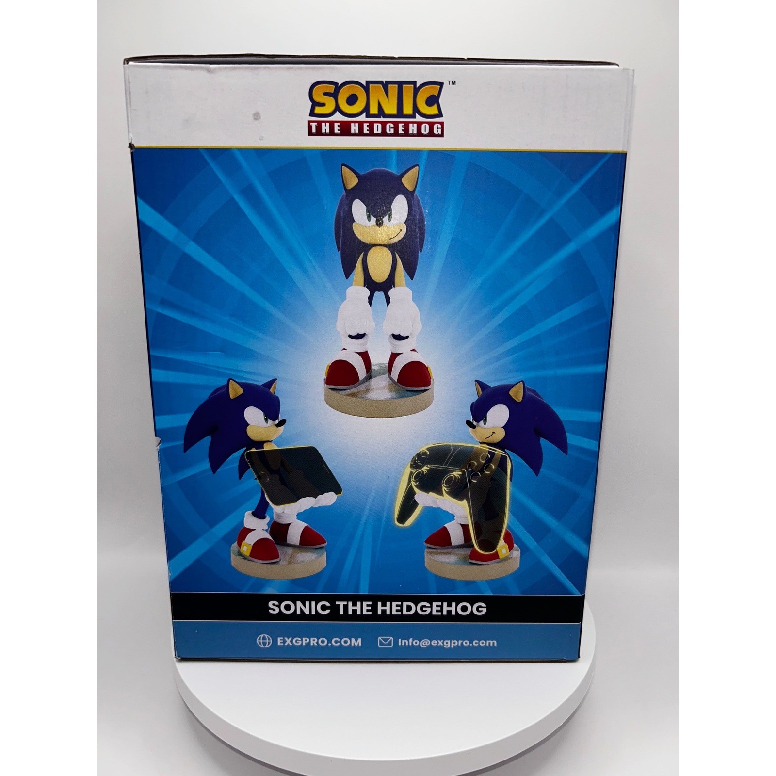 Sonic the Hedgehog Cable Guy Phone and Controller Holder EXG Pro SEGA Figure New