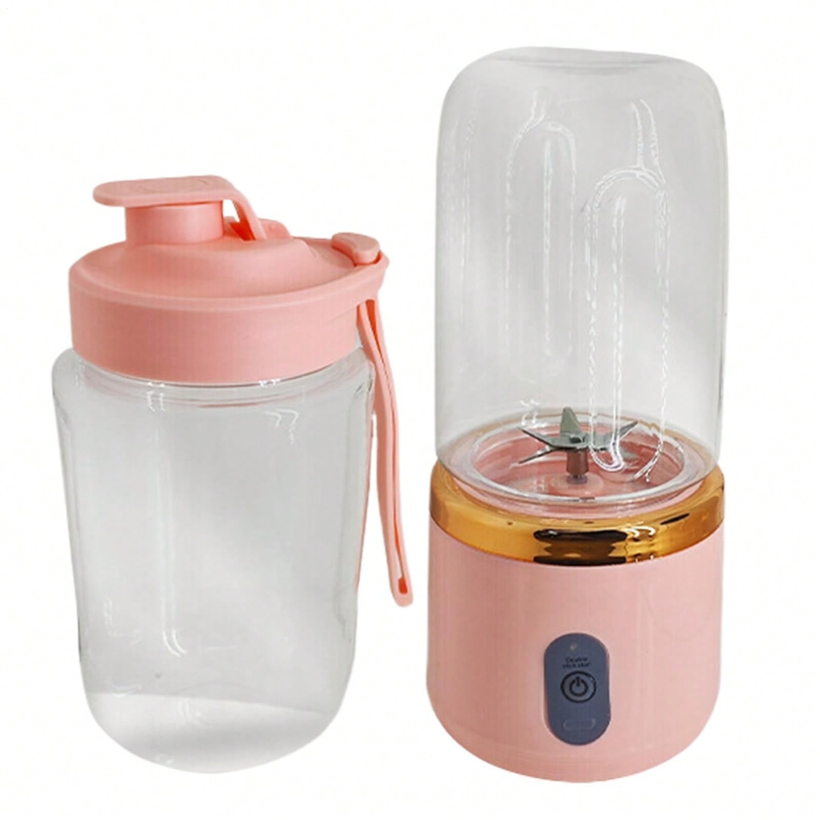 Portable Blender For Shakes And Smoothies, USB-C Rechargeable Personal Juicer Cu