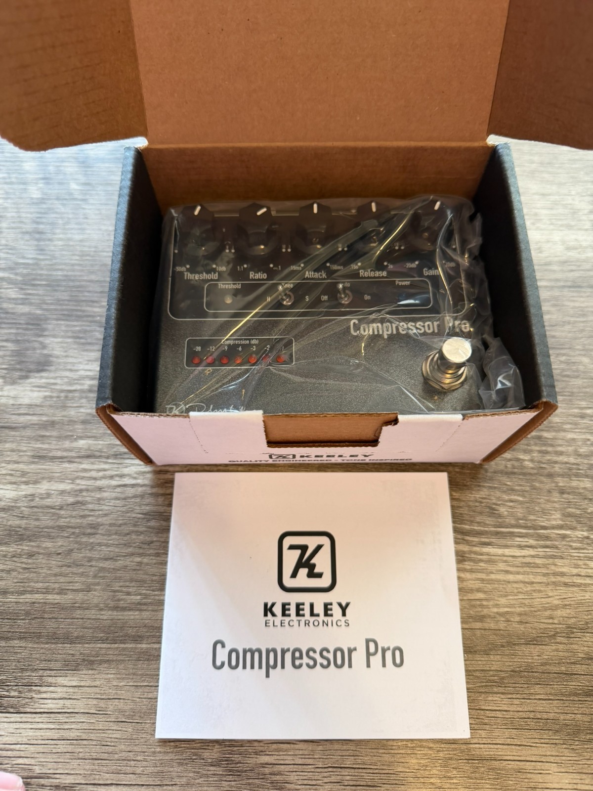 Keeley Compressor Pro Guitar Effects Pedal [Used Mint]