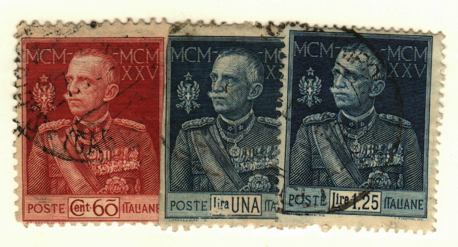 Italy #175-7 used