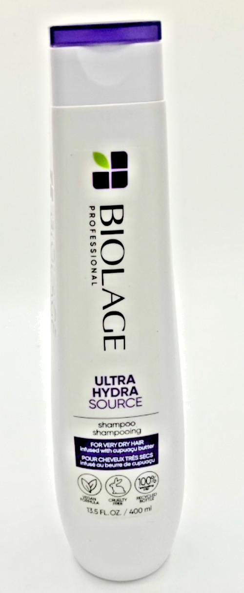 Biolage Ultra Hydra Source Shampoo Deeply Moisturizes Hydrates Very Dry, 13.5 oz