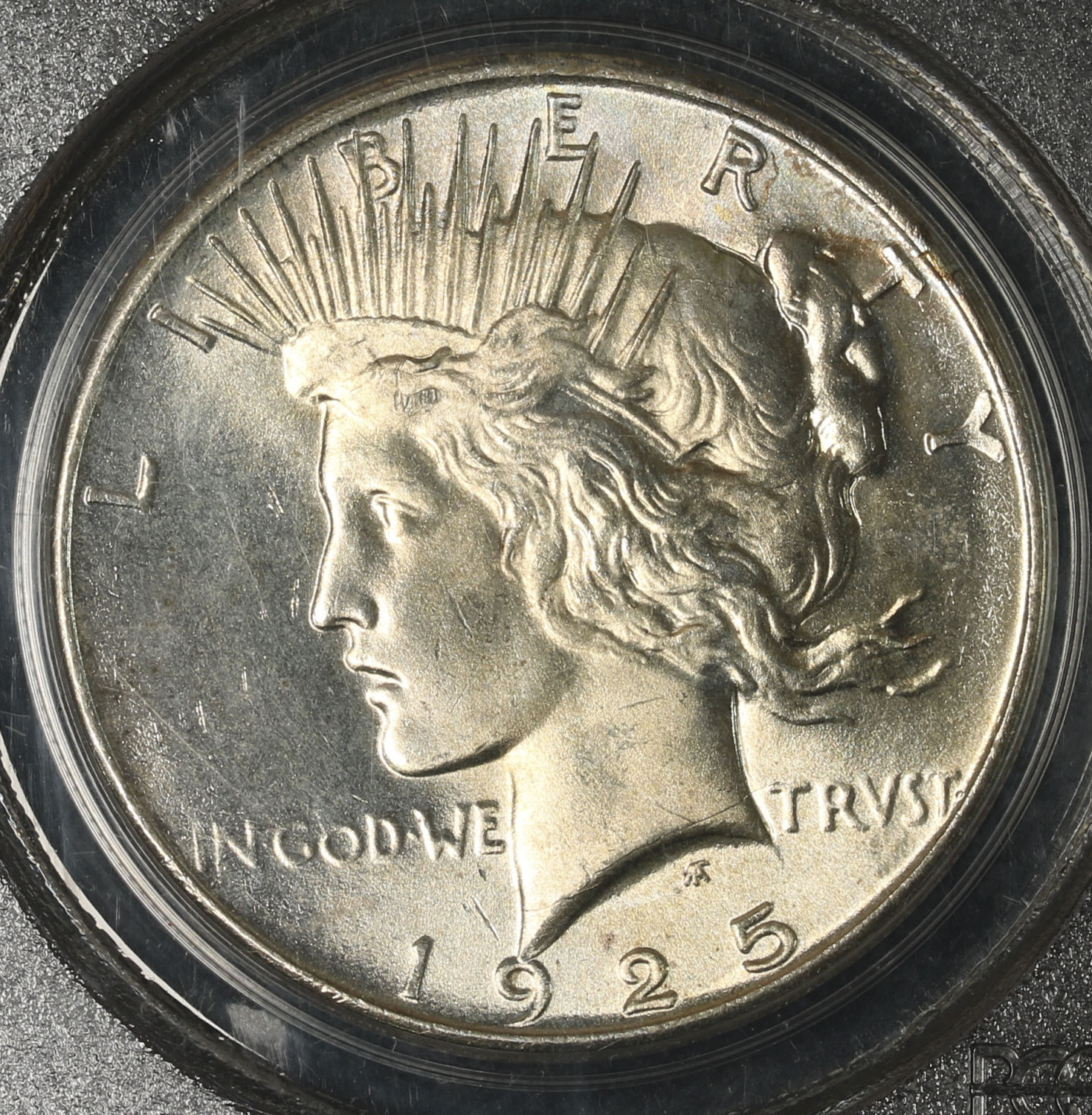 1925 P Peace Silver Dollar PCGS MS-66