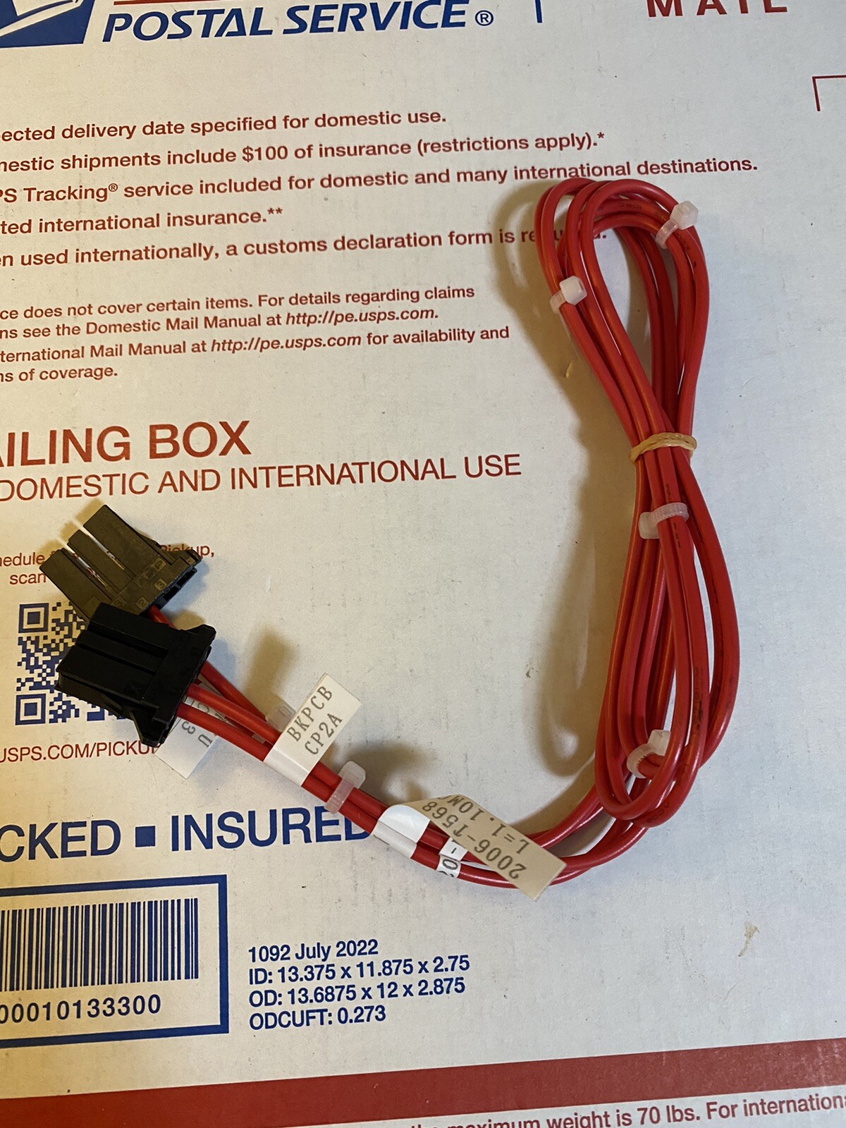 FANUC New Cable A660-2006-T568 1 Meter  BX87