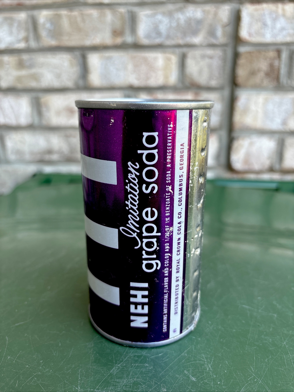 NEHI 🍇 Soda Can Flat Top 1960s Nice Condition !