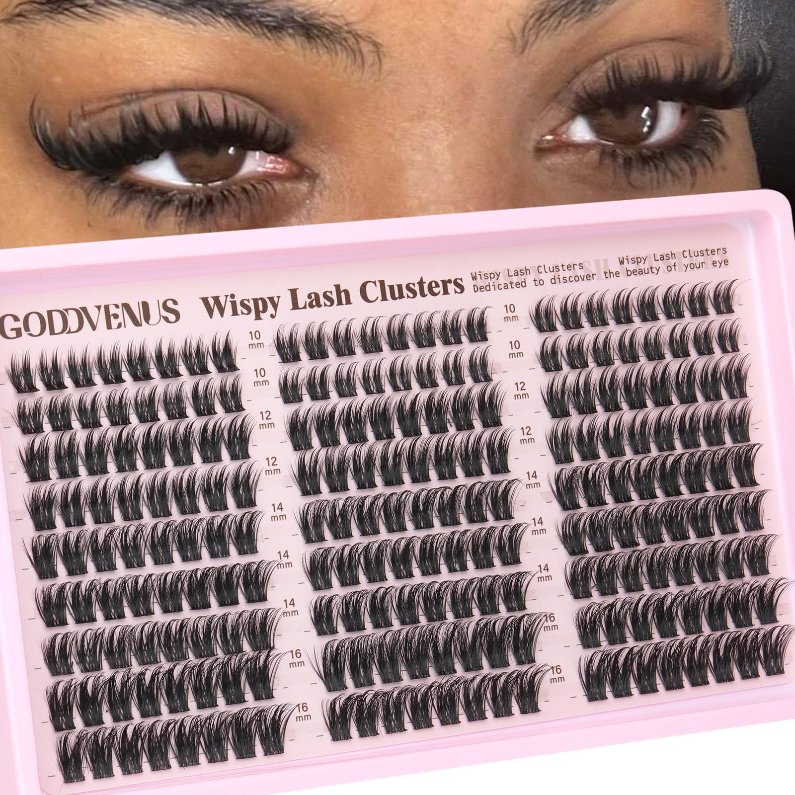 Wispy Manga Lash Clusters Natural Eyelash Fairy Cluster Extensions Anime
