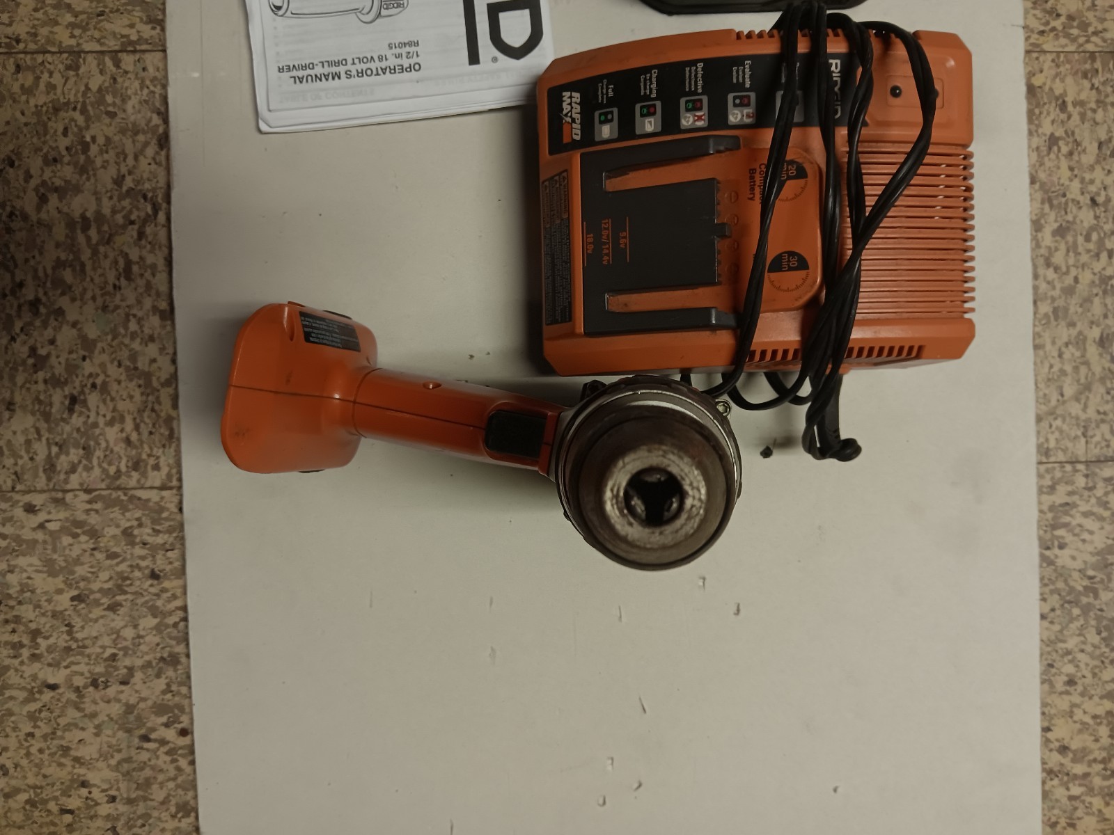 1/2 inch rigid drill/driver 18v