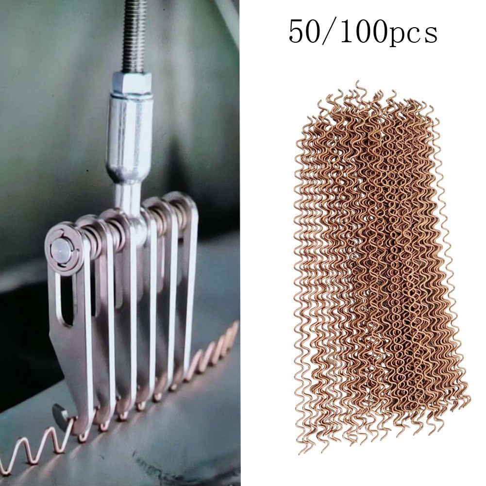 50 Pcs/100 Pcs 12gr Copper Coated Steel Wave Welding Wire Shaping Machine