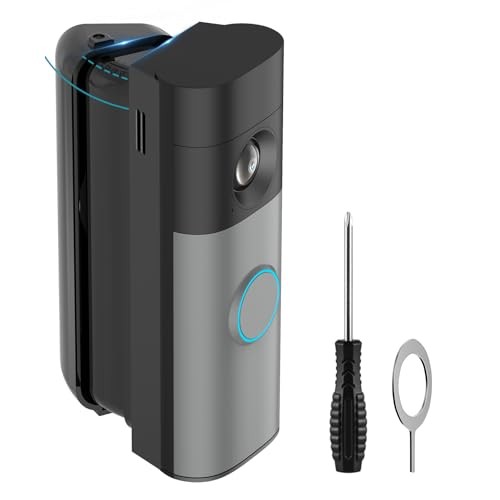 30-55 Degree Adjustable Doorbell Mount for Ring Battery & Wired
