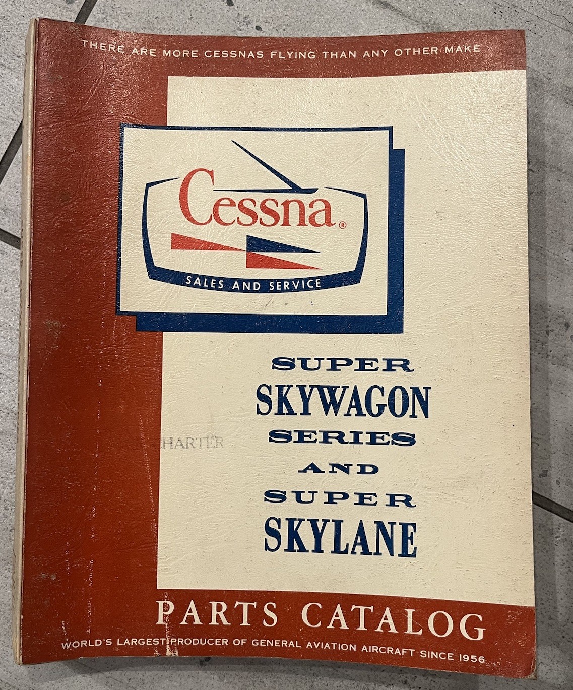 1966 CESSNA Super Skywagon Series and Super Skylane PARTS Catalog Original