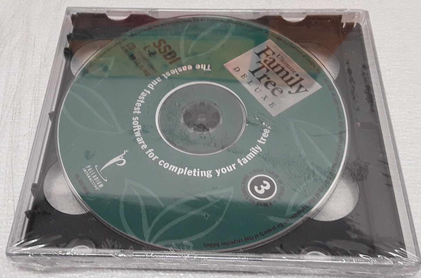 Palladin Interactive ULTIMATE FAMILY TREE Deluxe Version for WIN 3.1/95 Complete