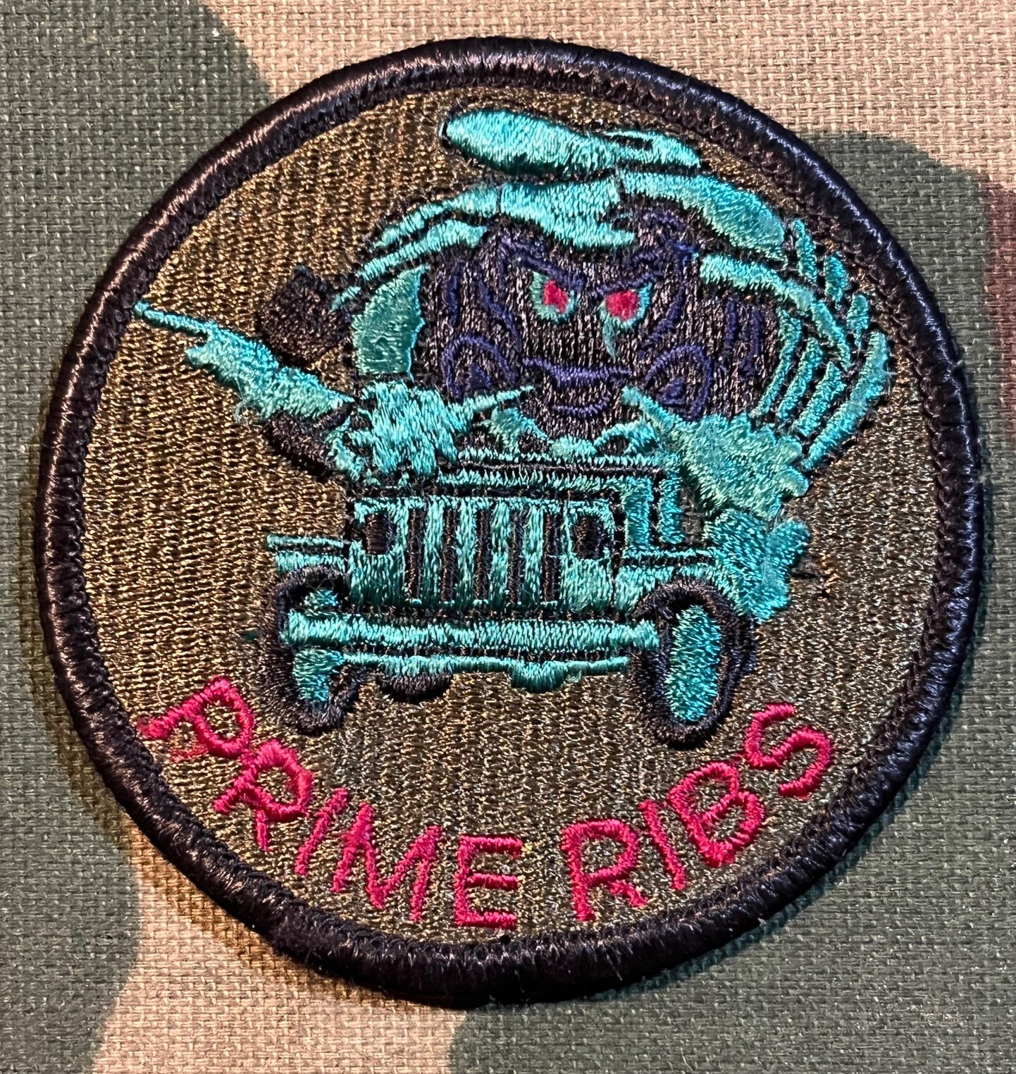 USAF CIVIL ENGINEERS PRIME RIBS (READINESS IN BASE SERVICES) SUBDUED PATCH