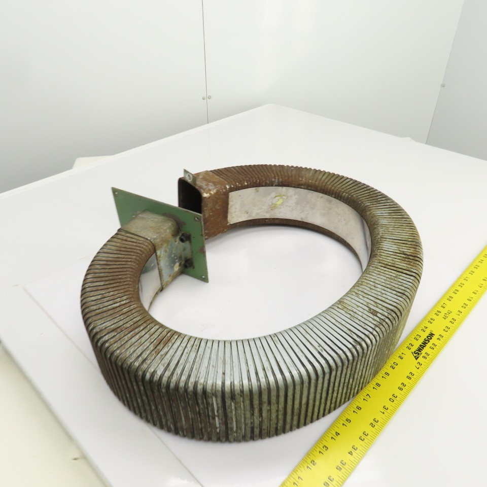 46-1/2" OAL Steel Enclosed Cable Carrier Energy Chain 4-1/4" x 2-3/4" ID